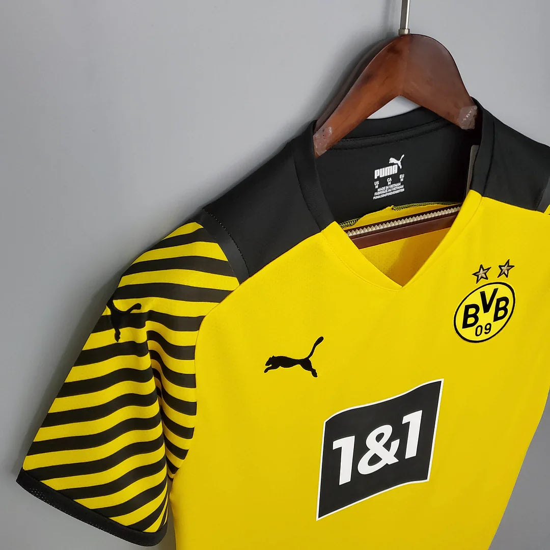 2021/2022 Retro Dortmund Home Football Shirt