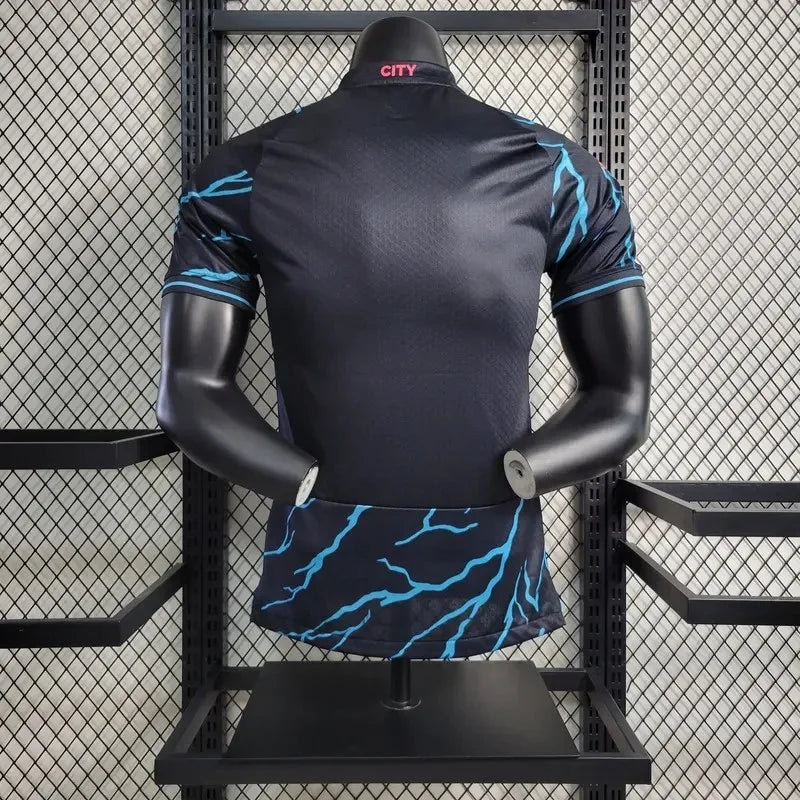 2023/2024 Manchester City Third Away Football Shirt - Player Version