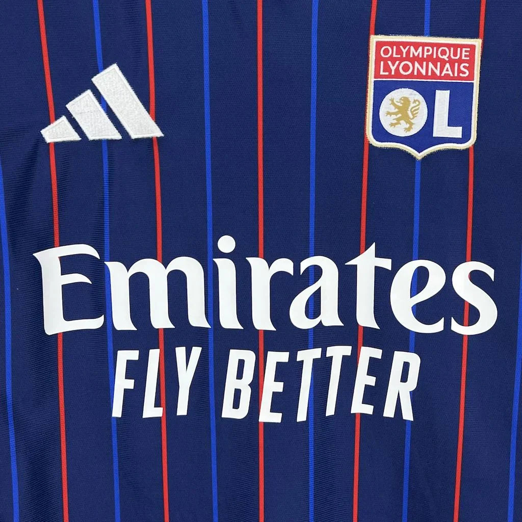 2025/2026 Olympique Lyon Away Football Shirt