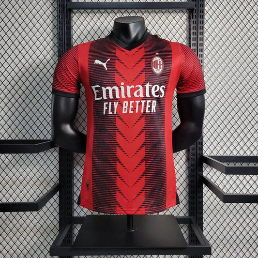 2023/2024 AC Milan Home Football Shirt - Player Version