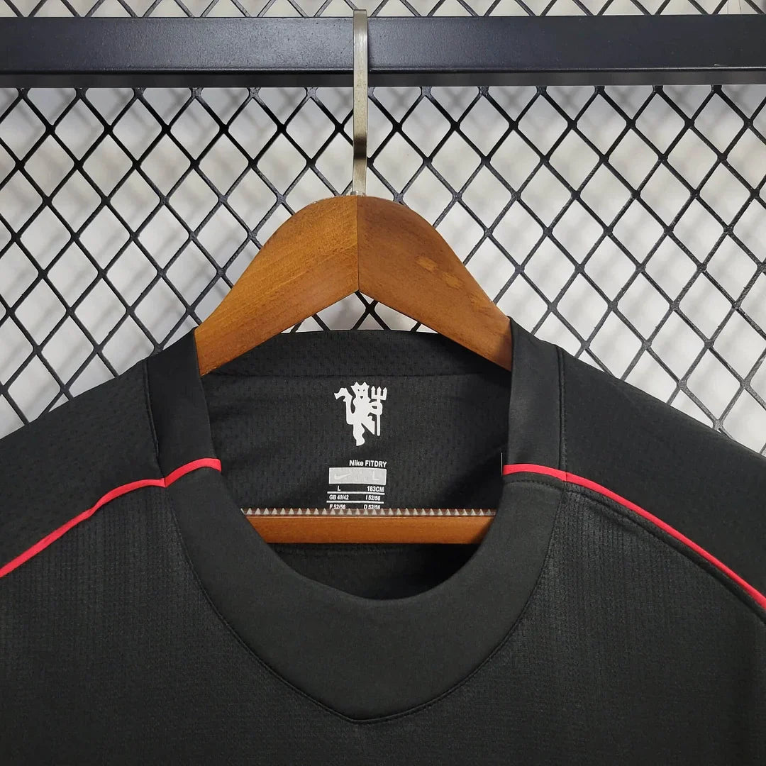 2007/2008 Retro Manchester United long Sleeve Away Football Shirt