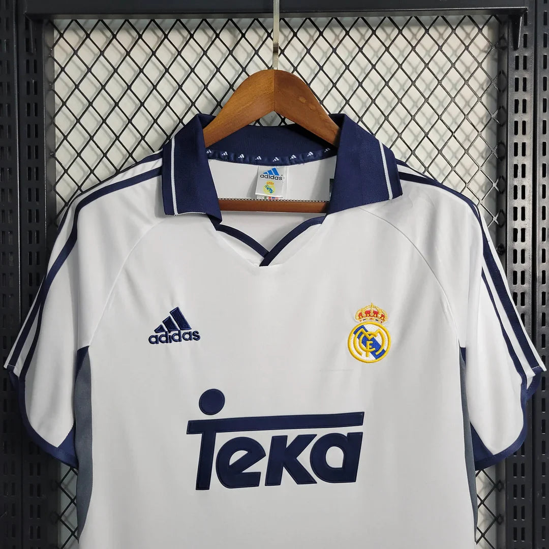 2000/2001 Retro Real Madrid Home Football Shirt