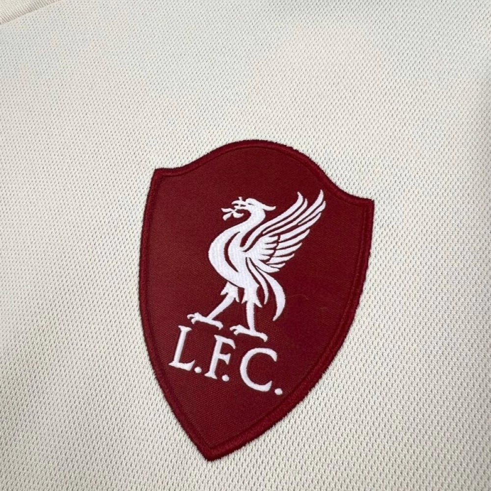 2025/2026 Liverpool Away Long Sleeves Football Shirt