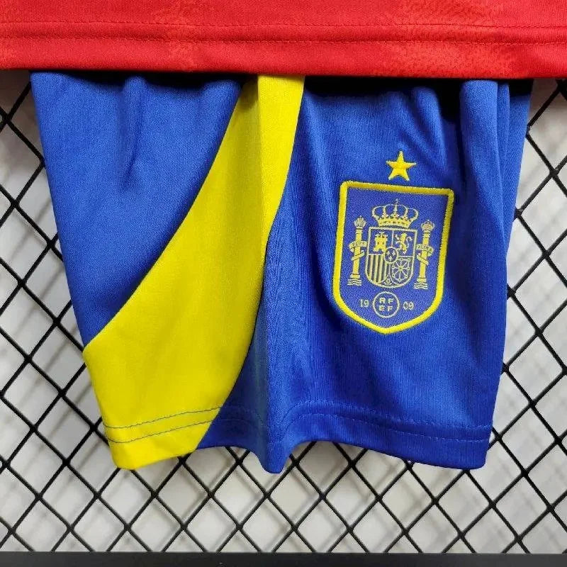 2024 Spain Home Football Shirt Kids Size