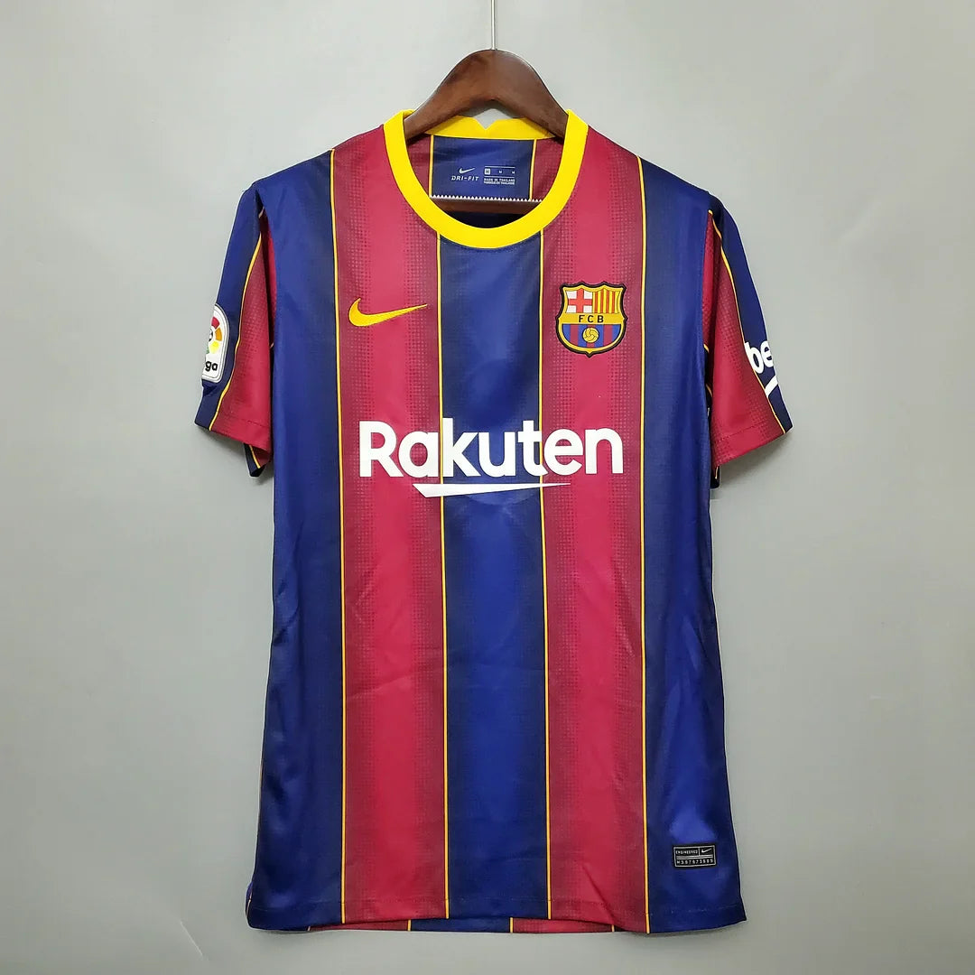 2020/2021 Retro Barcelona Home Football Shirt