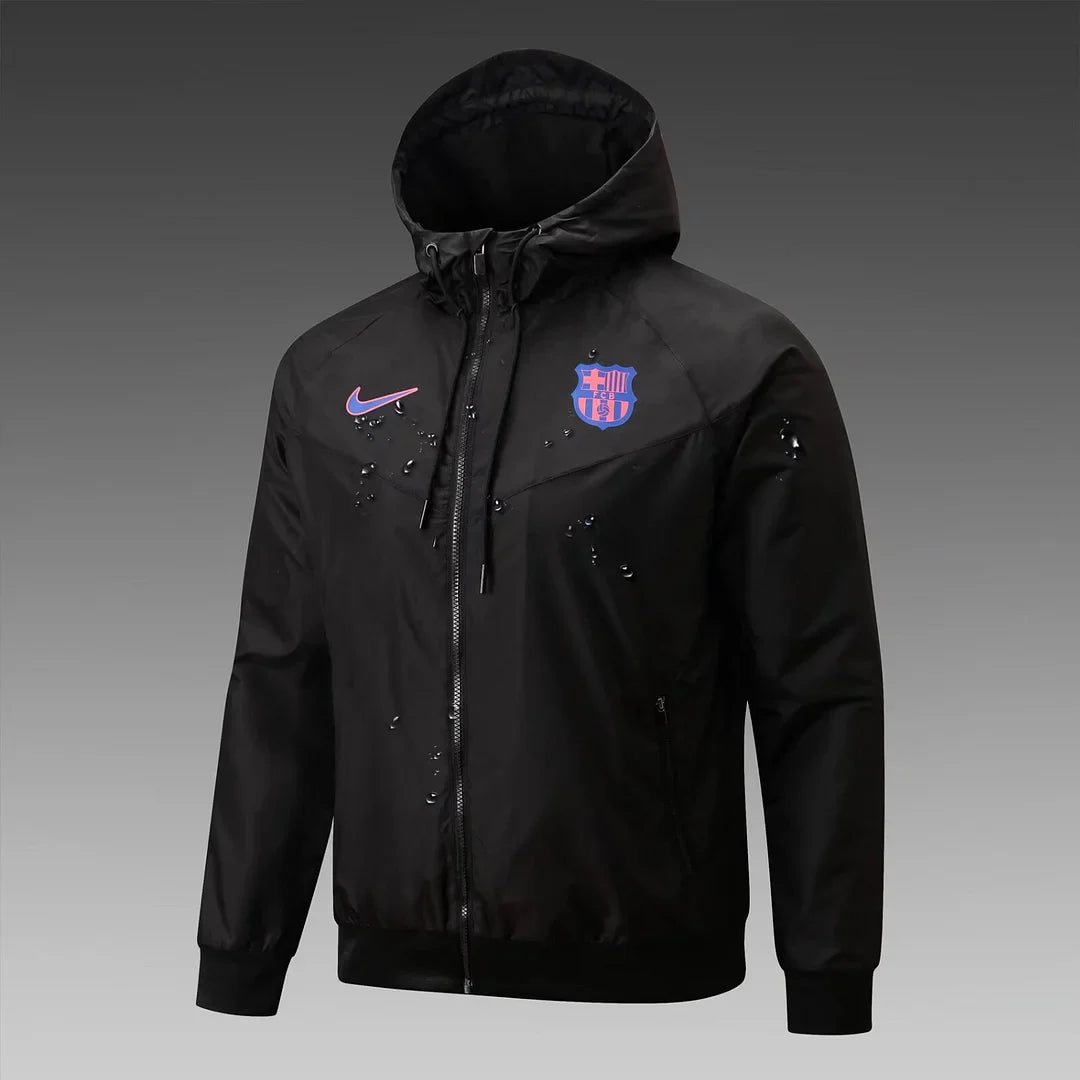 2024/2025 Barcelona Windbreaker Black