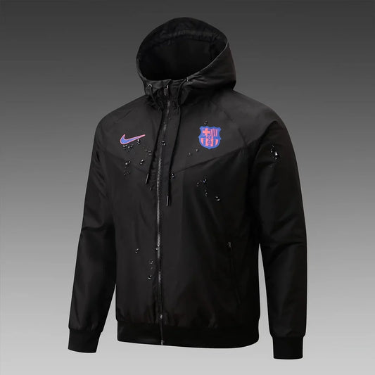 2024/2025 Barcelona Windbreaker Black