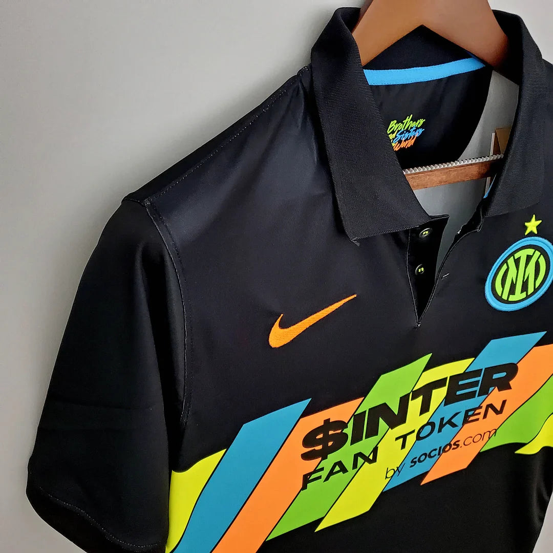 2021/2022 Retro Internazionale Milan Third Away Football Shirt