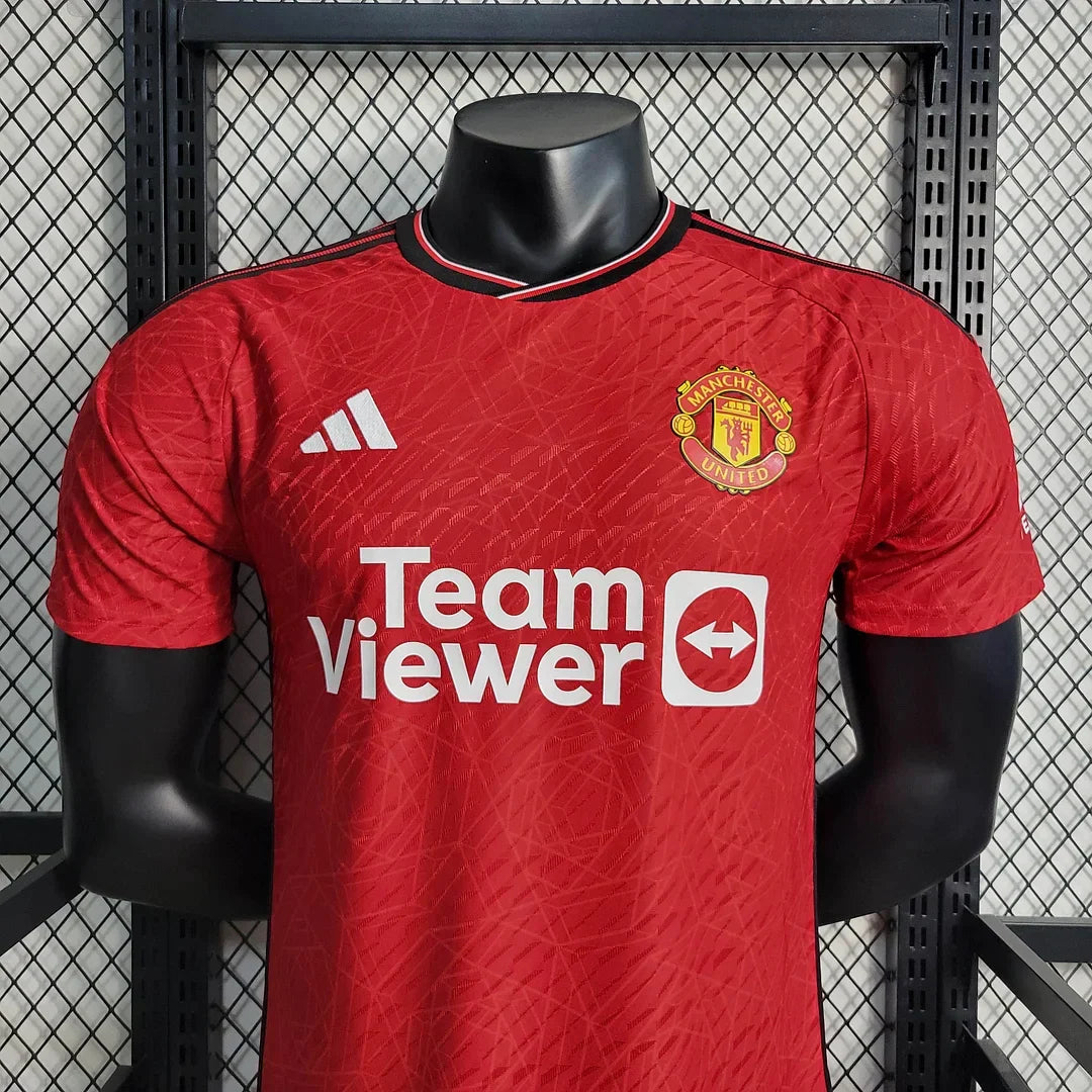 2023/2024 Manchester United Home Football Shirt - Player Version