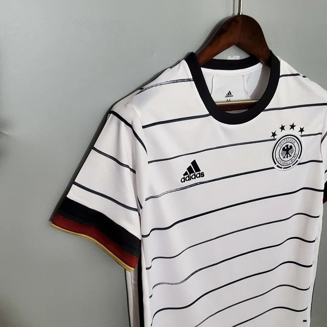 2020 Retro Germany Home Football Shirt
