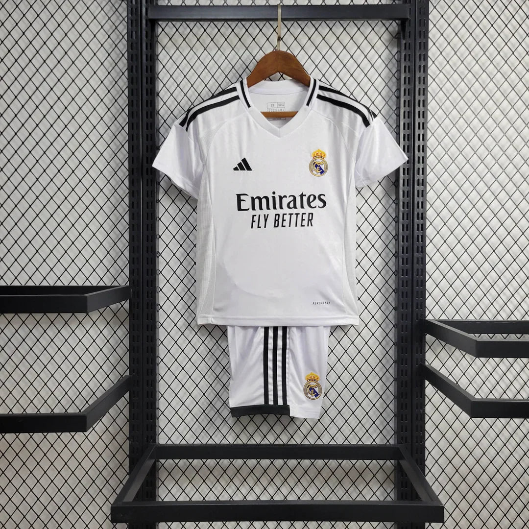 2024/2025 Real Madrid Home Football Shirt Kids Size