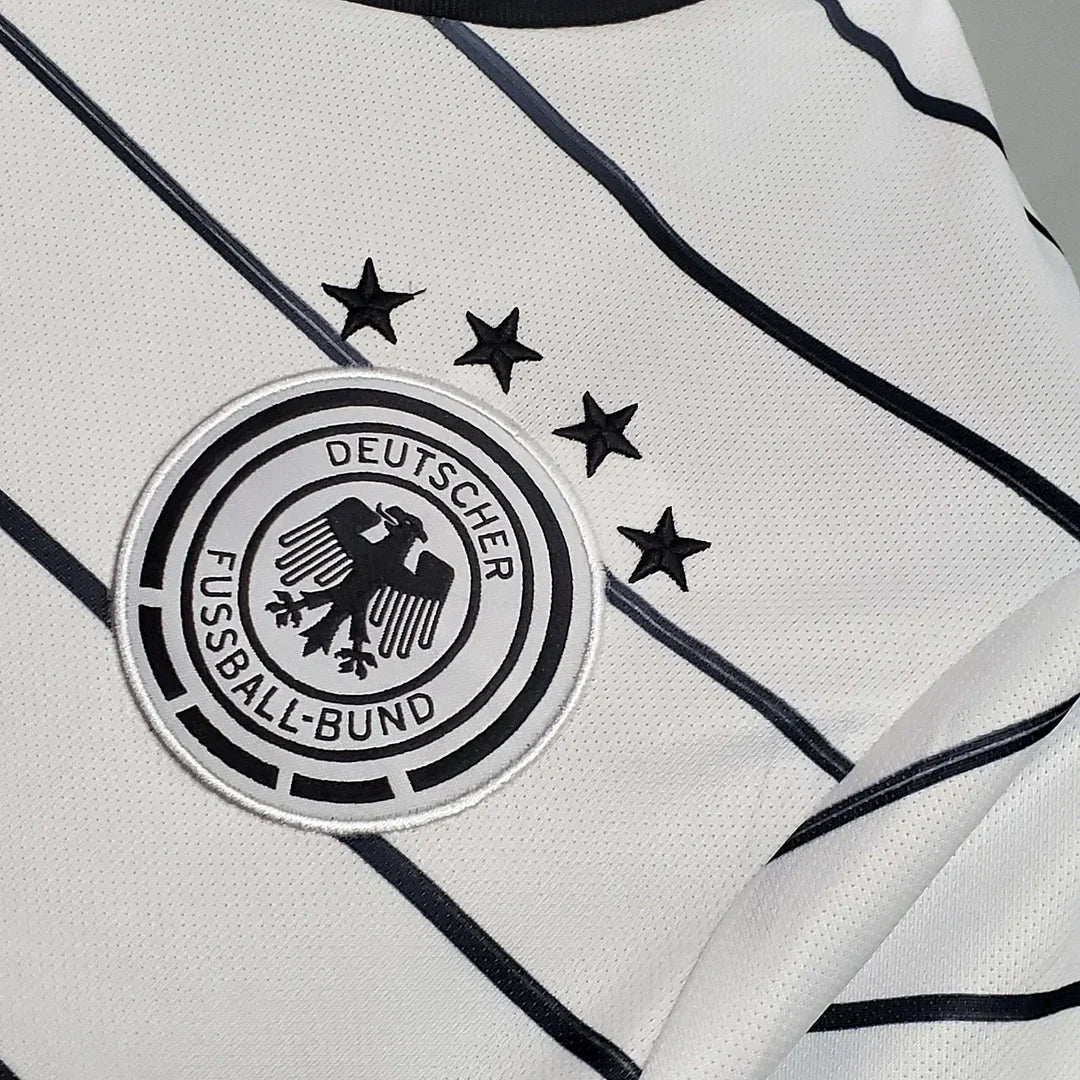 2020 Retro Germany Home Football Shirt