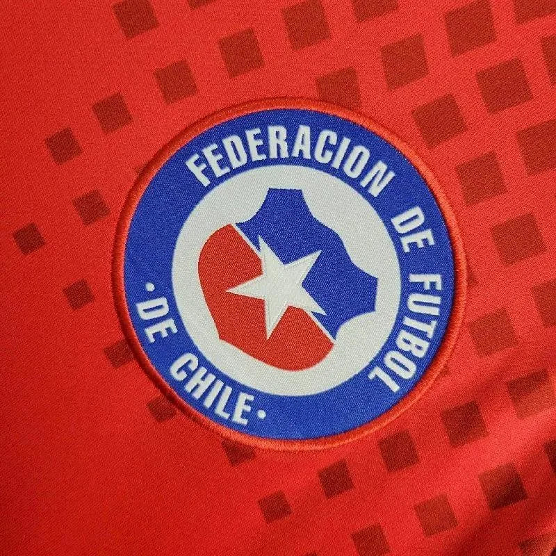 2024 Chile National Team Home Football Shirt