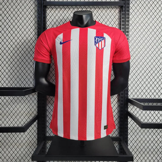 2023/2024 Atletico Madrid Home Football Shirt - Player Version