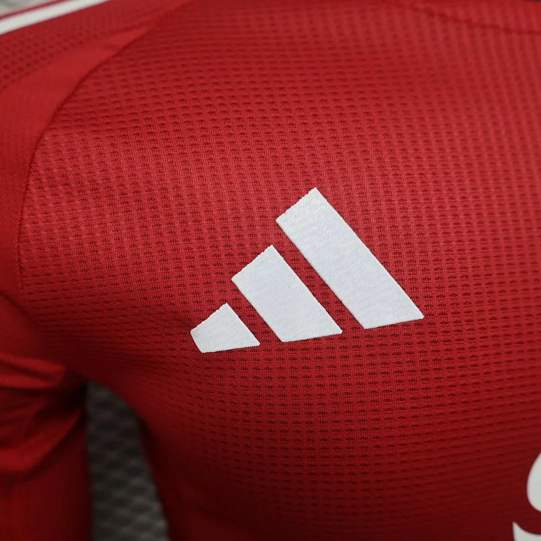 2024/2025 Long Sleeve Player Version Manchester United Home Football Shirt