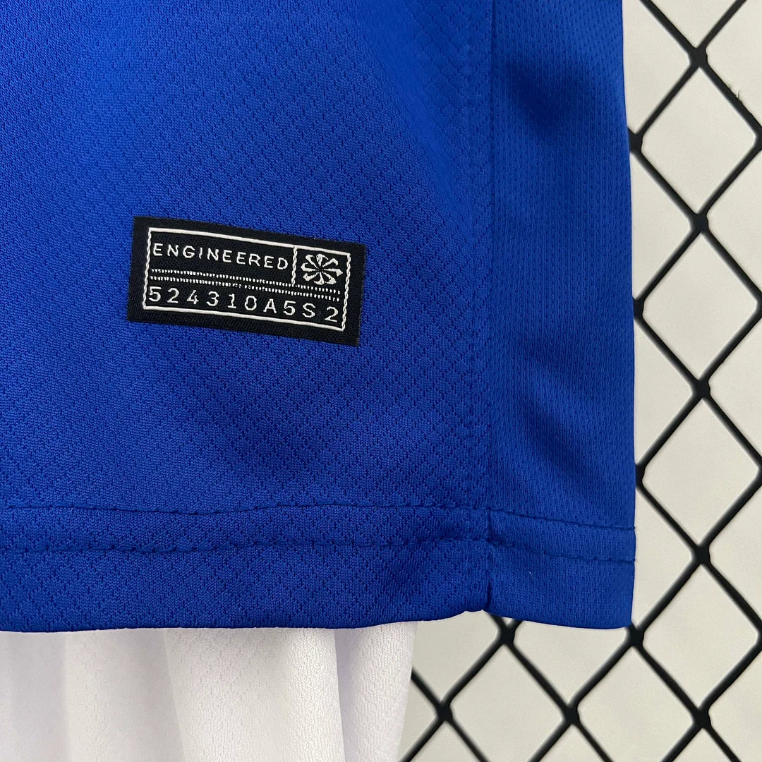 2024 France Home Football Shirt Kids Size