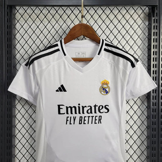 2024/2025 Real Madrid Home Football Shirt Kids Size