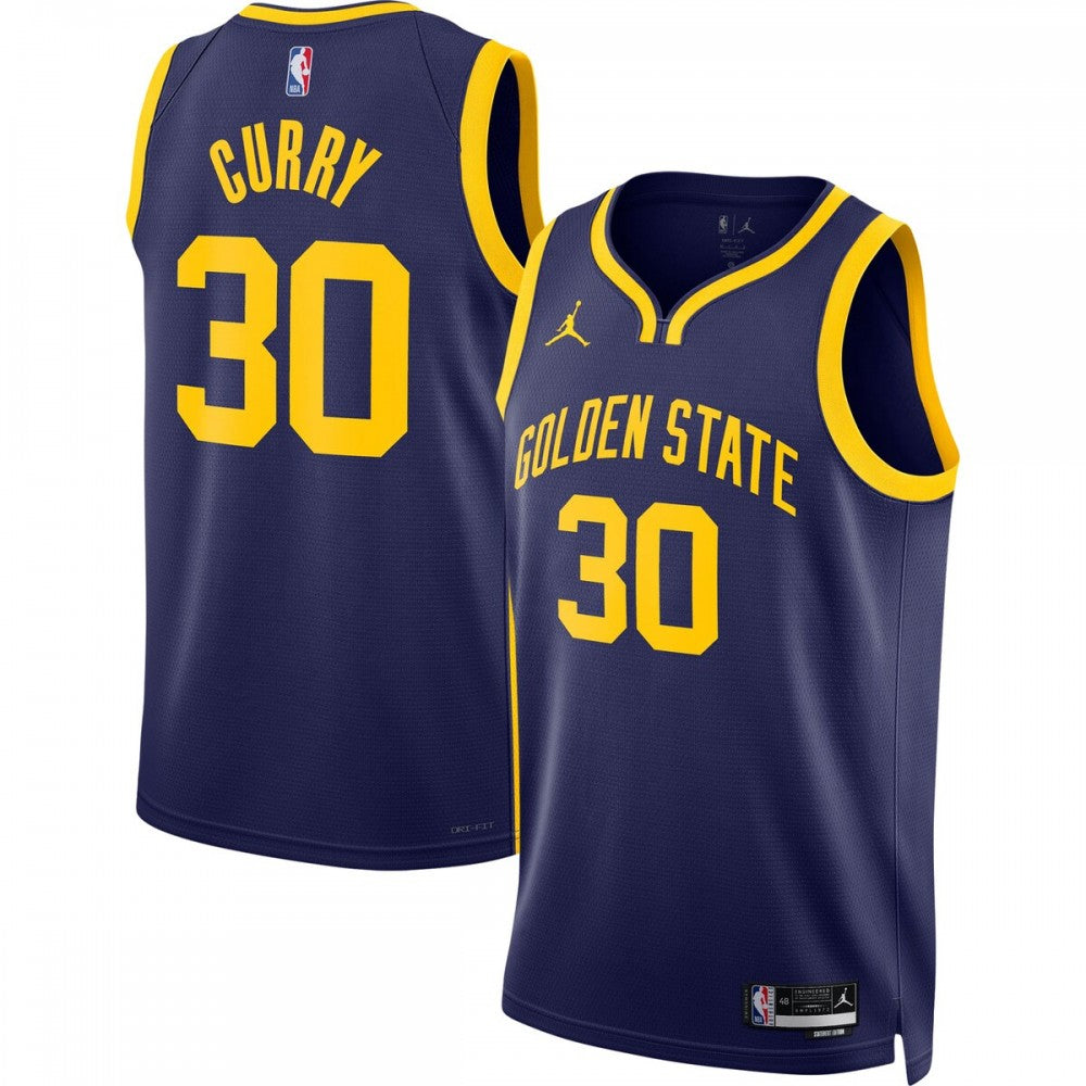 Golden State Warriors Jordan Brand Unisex 2022/23 Swingman Custom Jersey - Statement Edition - Blue