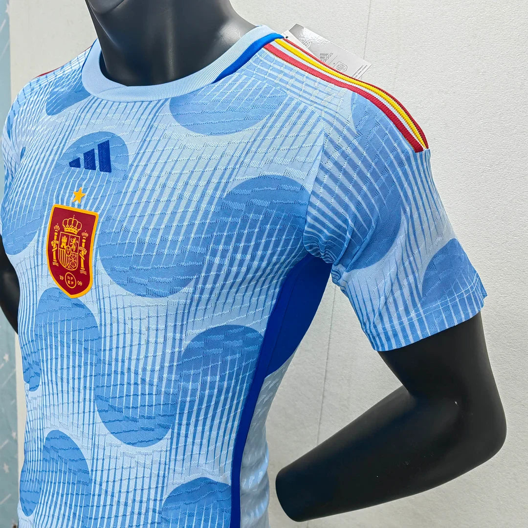 2022 FIFA World Cup Spain Away Football Shirt - Player Version