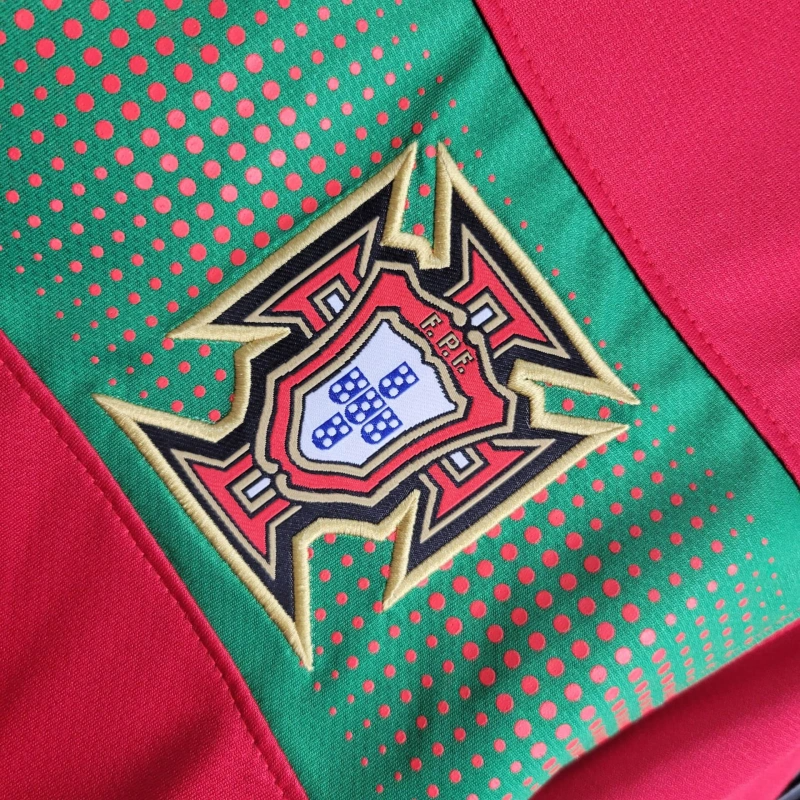 2010 Retro Portugal Home Football Shirt
