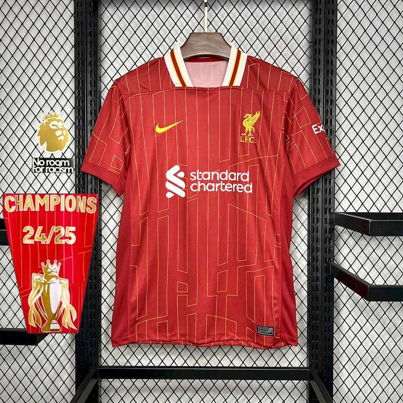 【CHAMPIONS】2024/2025 Liverpool Home Football Shirt