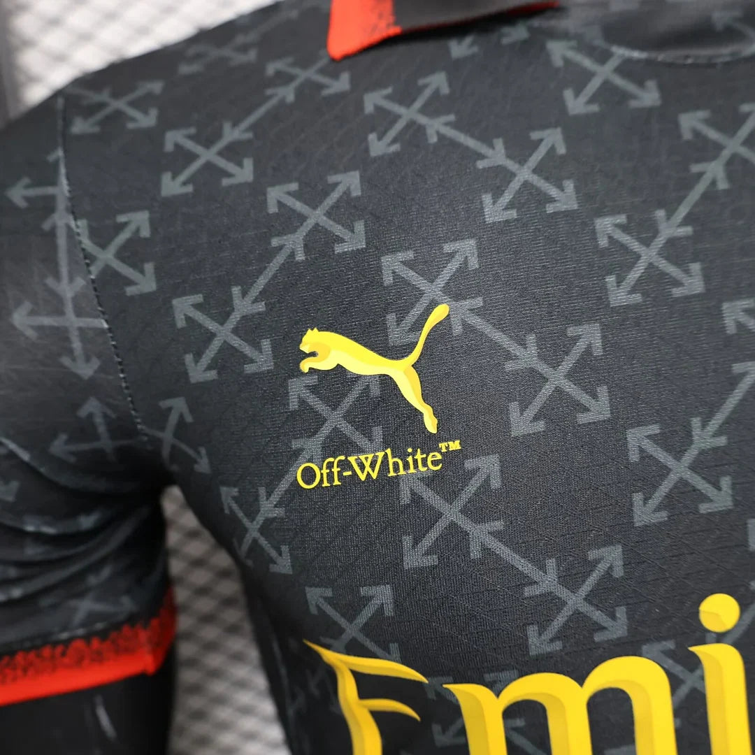 2024/2025 AC Milan x OFF-WHITE Football Shirt - Player Version