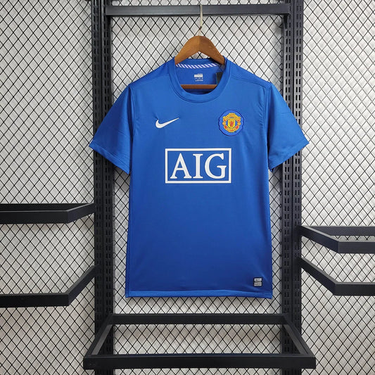 2007/2008 Retro Manchester United Away Football Shirt