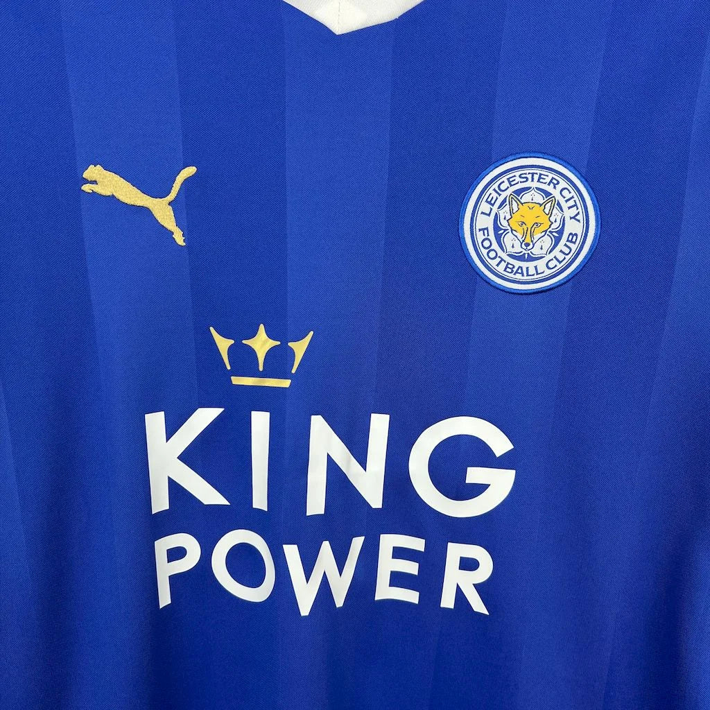 2015/2016 Retro Leicester City Home Football Shirt