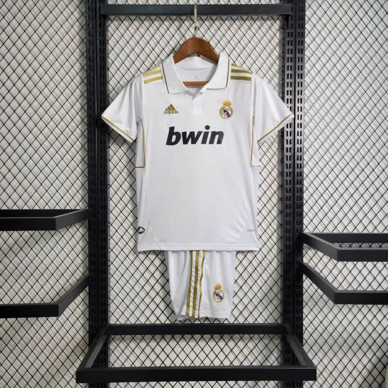 2011/2012 Retro Real Madrid Home Football Shirt Kids Size