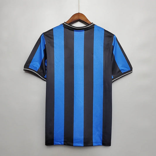 2009/2010 Retro Internazionale Milan Home UEFA Champions League Edition Football Shirt
