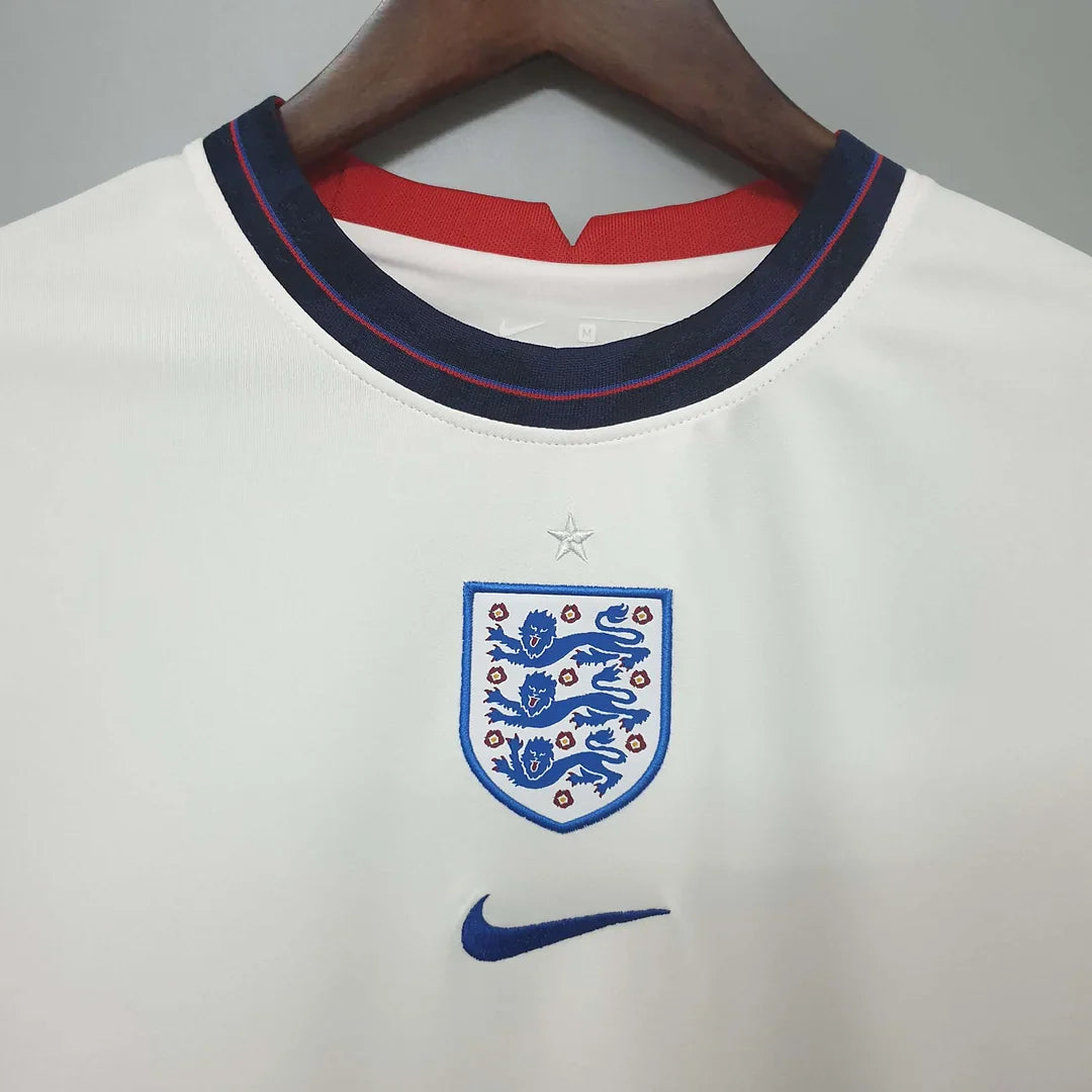 2020 England White Home Football Shirt