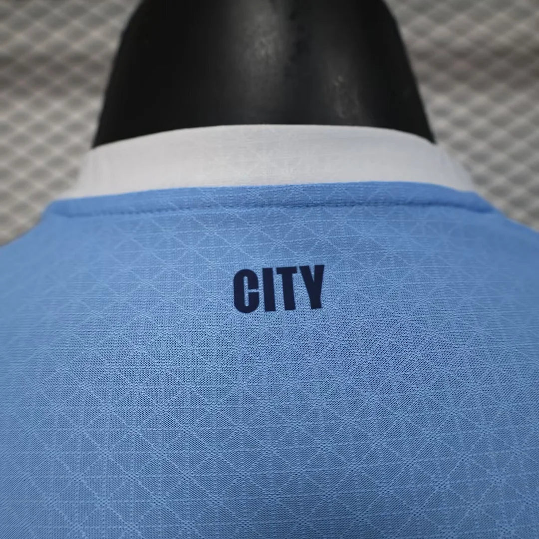 2025/2026 Manchester City Home Football Shirt - Player Version