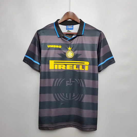 1997/1998 Retro Internazionale Milan Away Football Shirt