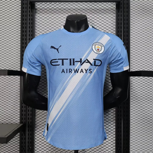 2025/2026 Manchester City Home Football Shirt - Player Version