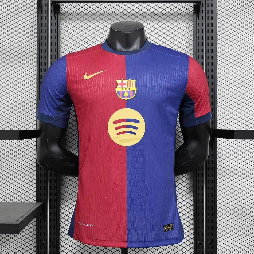 2024/2025 Barcelona Home Football Shirt - Player Version