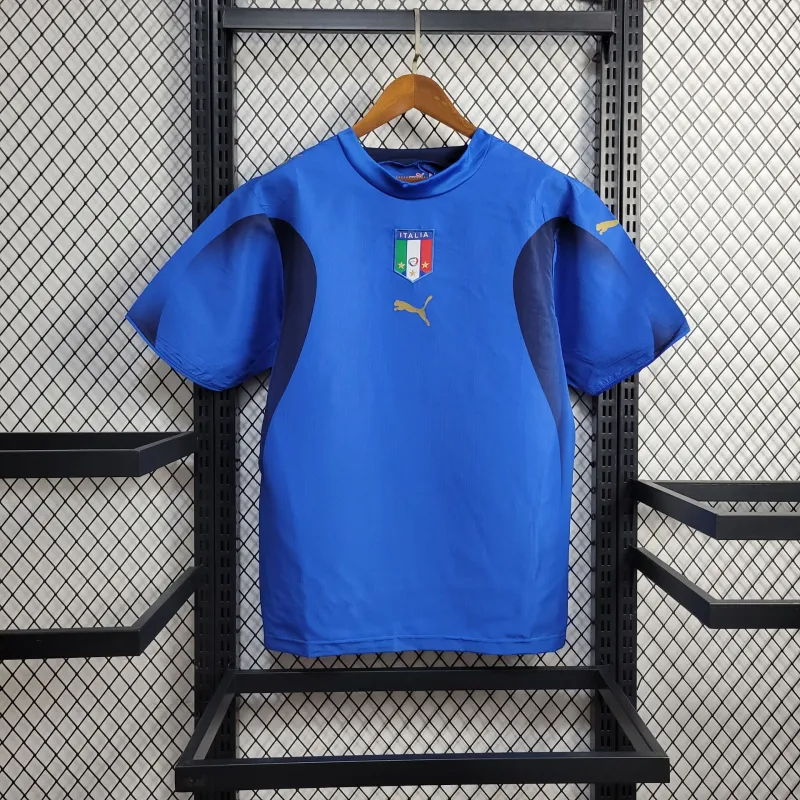 2006 Retro Italy Home Football Shirt