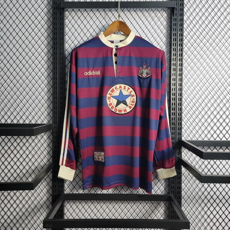 1995/1997 Retro Long Sleeves Newcastle United Away Football Shirt