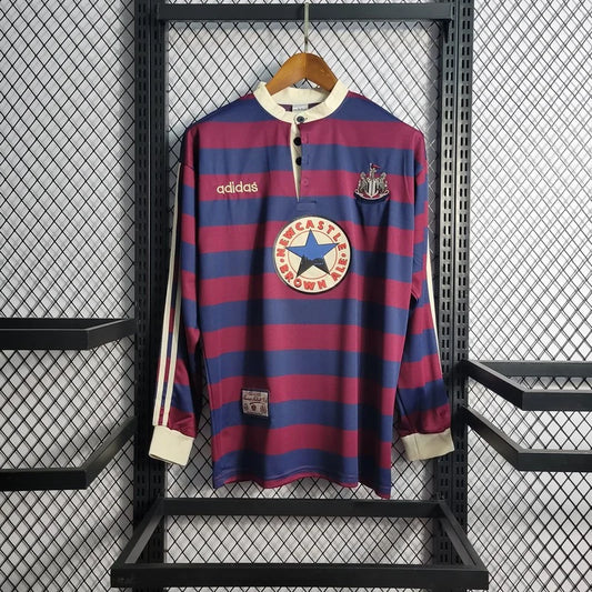 1995/1997 Retro Long Sleeves Newcastle United Away Football Shirt
