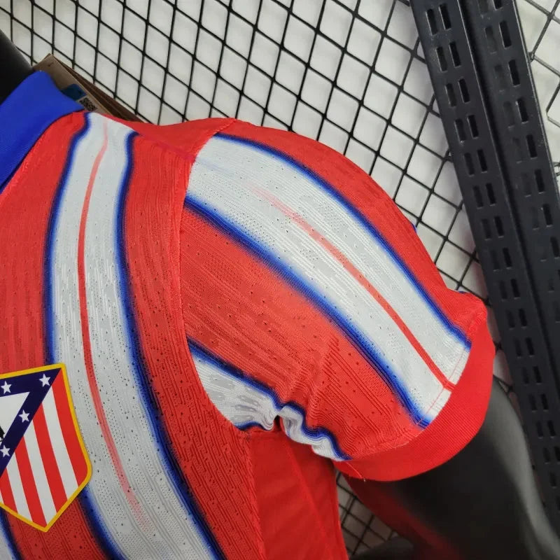 2024/2025 Atletico Madrid Home Football Shirt - Player Version