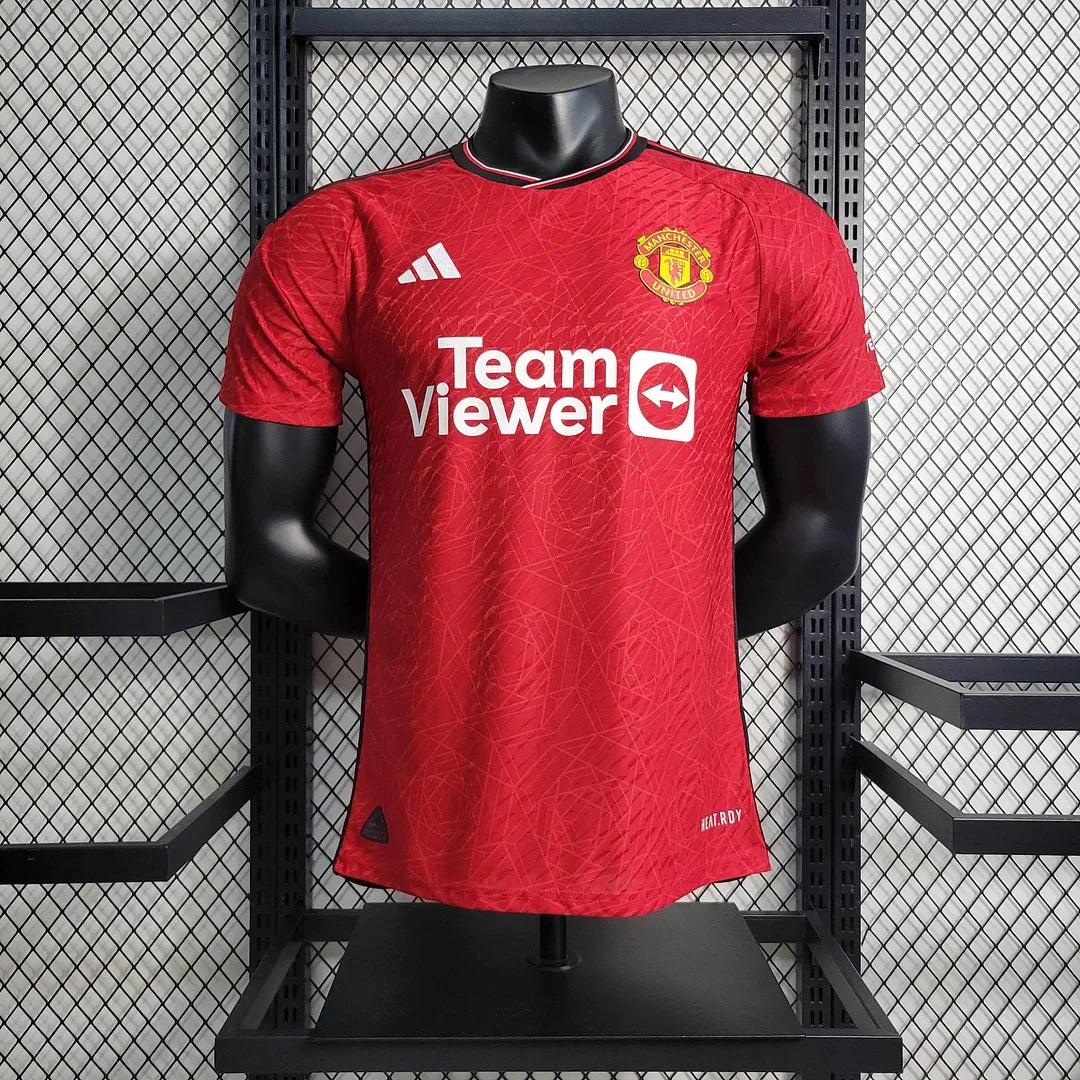2023/2024 Manchester United Home Football Shirt - Player Version