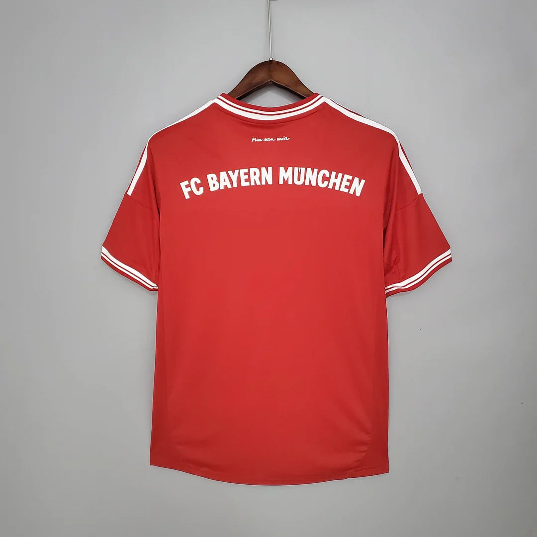 2013/2014 Retro Bayern Munich Home Champions League Edition Football Shirt