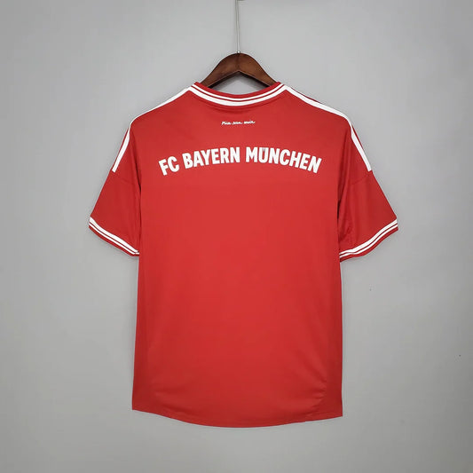 2013/2014 Retro Bayern Munich Home Champions League Edition Football Shirt