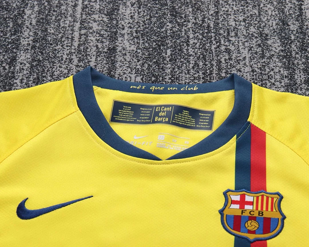2008/2009 Retro Barcelona Away Football Shirt Kids Size