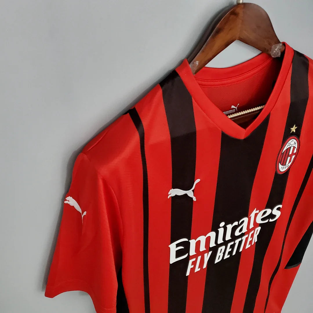 2021/2022 Retro AC Milan Home Football Shirt