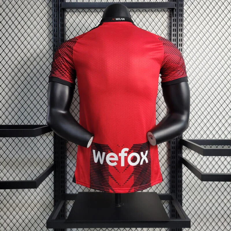 2023/2024 AC Milan Home Football Shirt - Player Version
