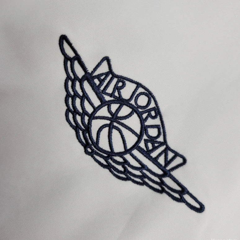 2025/2026 PSG Air Jordan Jacket White Windbreaker