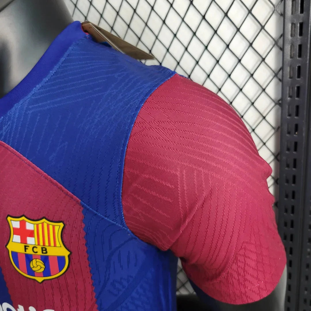 2023/2024 Barcelona Home Football Shirt - Player Version