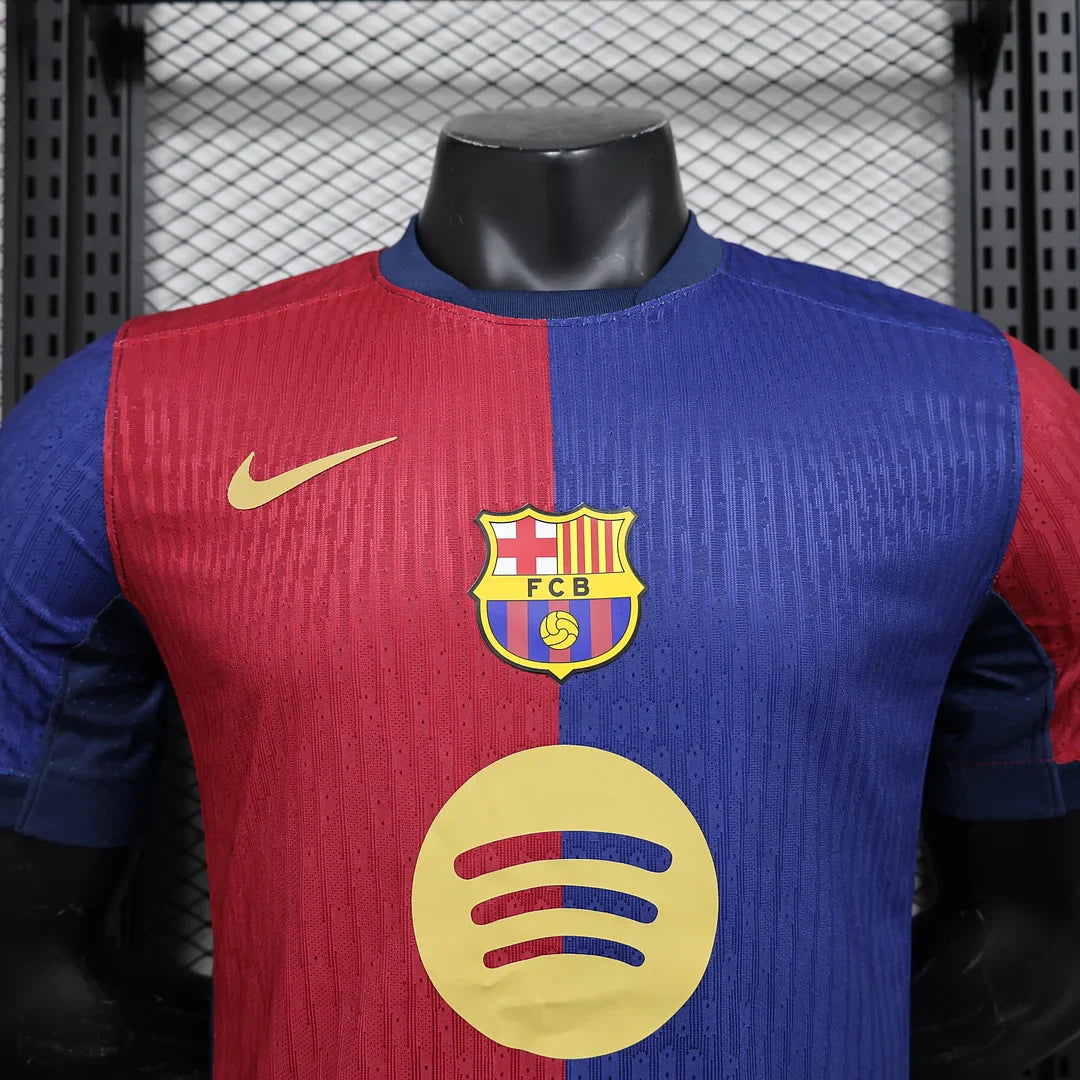 2024/2025 Barcelona Home Football Shirt - Player Version