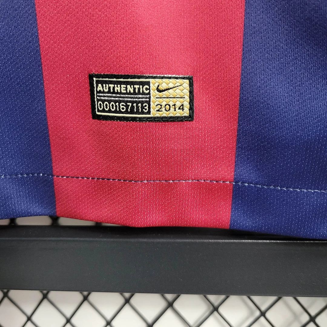 2014/2015 Retro Barcelona Home Football Shirt