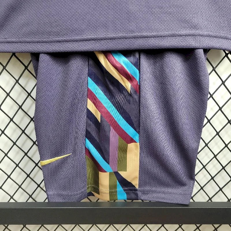 2024 England Away Football Shirt Kids Size